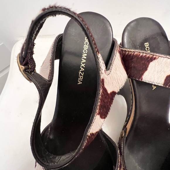 BCBG cow hide wedge heels - Picture 3 of 4